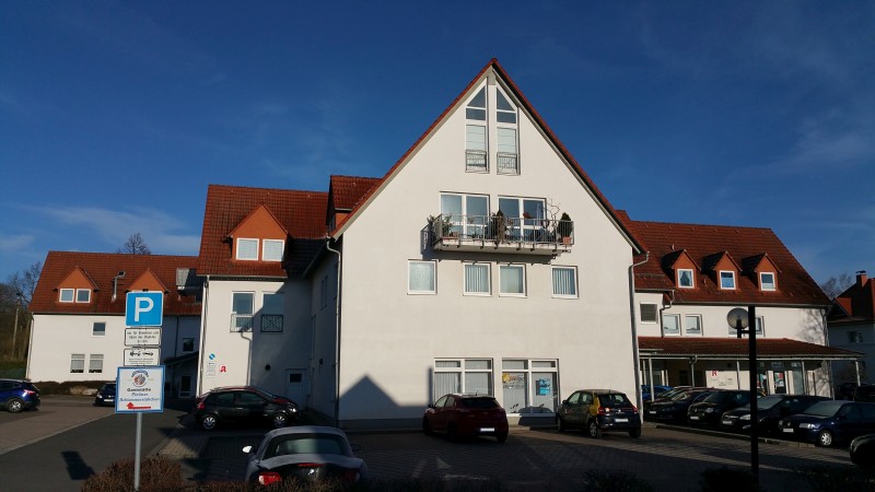 Ärztehaus Gewerbestandort Ilmenau Unterpörlitz Außenansicht